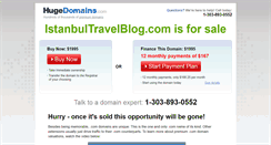 Desktop Screenshot of istanbultravelblog.com